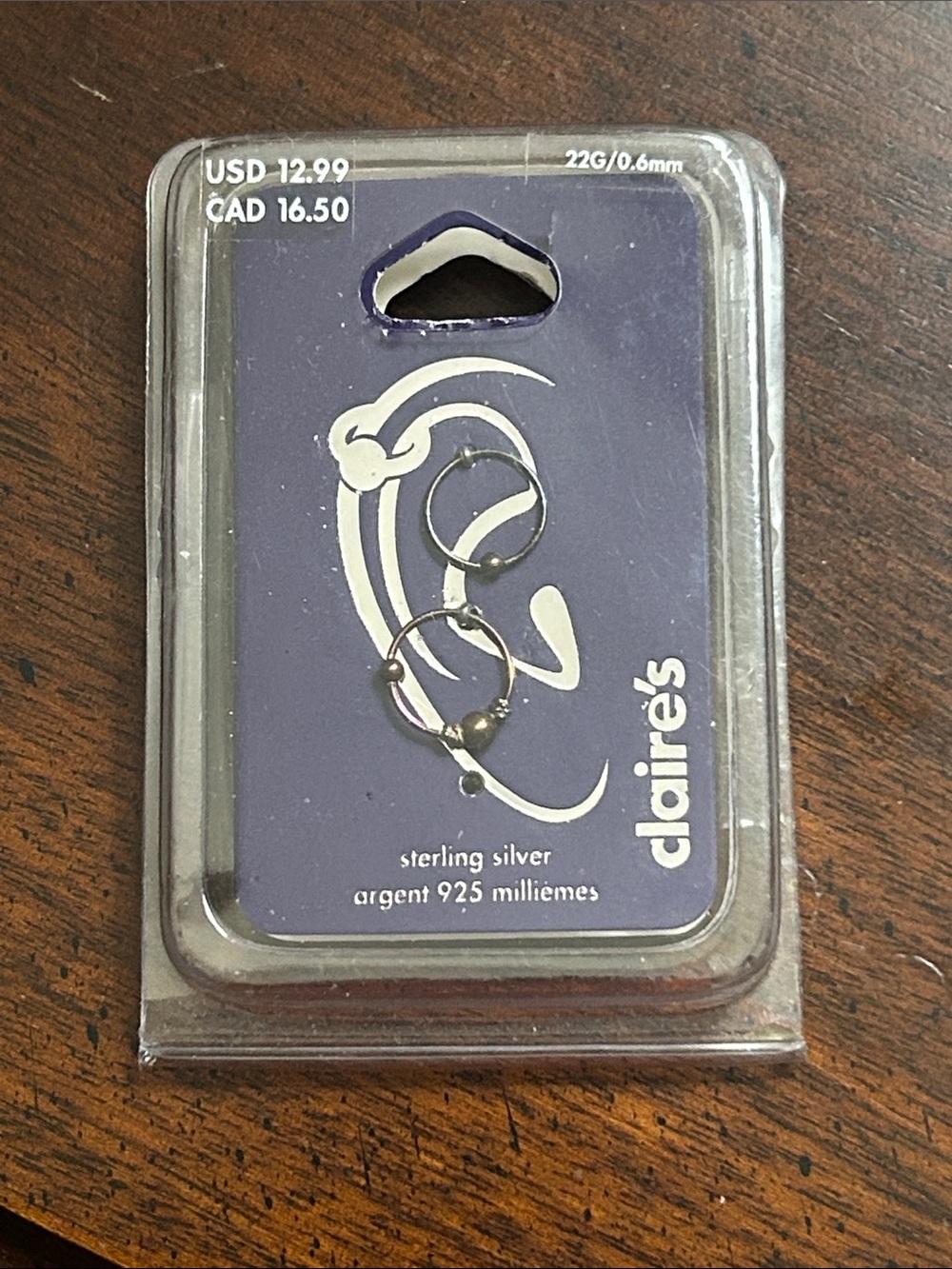Sterling Silver Hoops